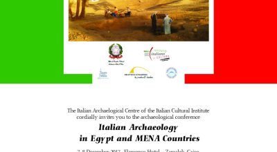 Italian Archaeology in Egypt and MENA Countries