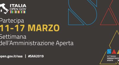 Settimana dell’Amministrazione Aperta, III edizione, 11-17 marzo 2019