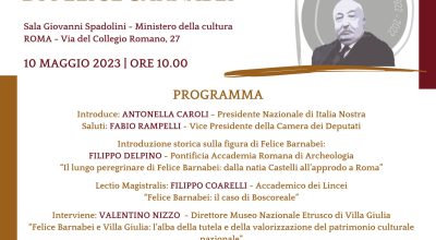 La Tutela dell’Antichità: il ruolo e l’attività di Felice Barnabei