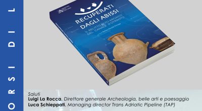 Recuperati dagli Abissi. Il Relitto alto-arcaico del Canale d’Otranto. Presentazione del volume a cura di Barbara Davidde Petriaggi