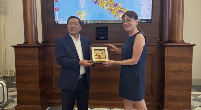 Visita di una delegazione culturale del Governo della Repubblica del Vietnam al Complesso di San Michele a Ripa (Roma)