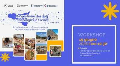 La gestione dei dati archeologici in Sicilia. Soprintendenze a confronto tra sistema regionale e piattaforma nazionale