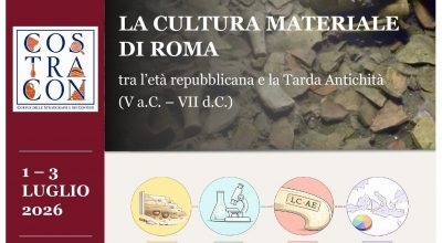 CoStraCon – Corpus delle stratigrafie e dei contesti. Alla Sapienza il I incontro di studi dedicato alla cultura materiale di Roma